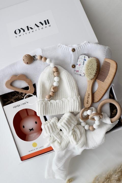 Immagine prodotto Oykami Baby Geschenkbox Weiss "Como" Nachtlicht Miffy