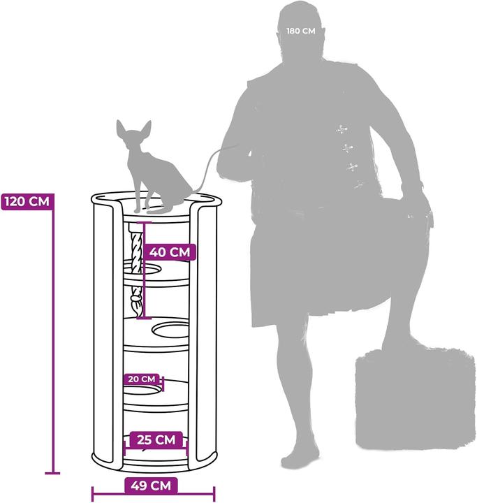 Produktbild Petrebels Superdome (120 cm, Braun)
