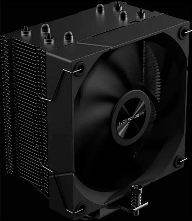 Produktbild LC-Power LC POWER CPU-Kühler LC-CC-120-W4 Schwarz, Kühlungstyp (150 mm)