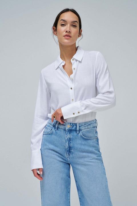 Immagine prodotto Salsa Jeans Leinenhemd Linen Shirt (XS)