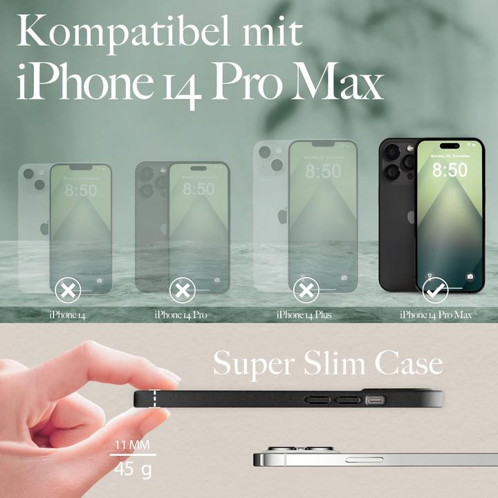 Produktbild Nalia Klare Transparente Silikon Hülle (Apple iPhone 14 Pro Max)