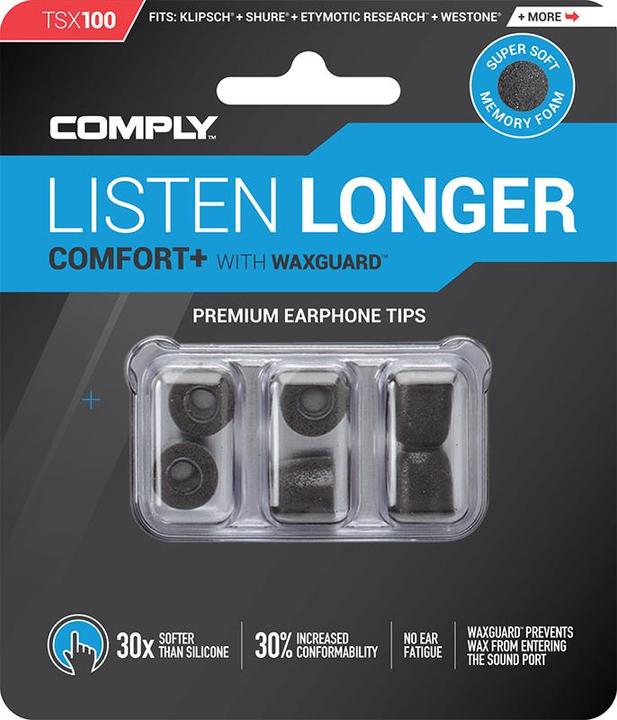 Actual product image Comply Comfort Plus Tsx-100