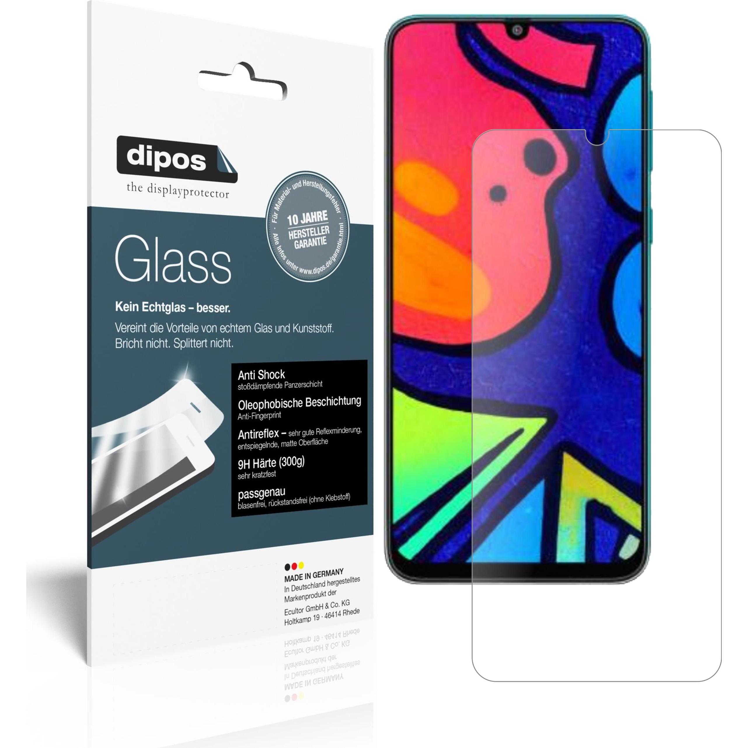Dipos Displayschutz Anti-Shock (1 Stück, Samsung Galaxy F41), Smartphone Schutzfolie, Transparent