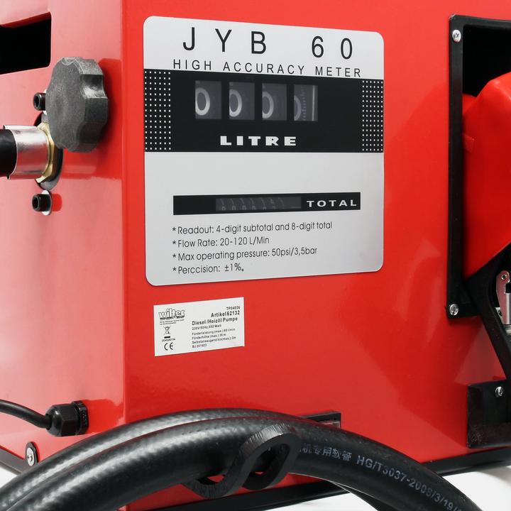 Produktbild Wiltec Heizöl- und Dieselpumpe