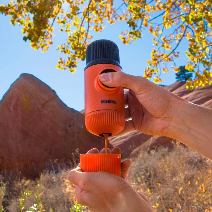 Produktbild Wacaco Tragbare Espressomaschine, Orange (0.08 l)