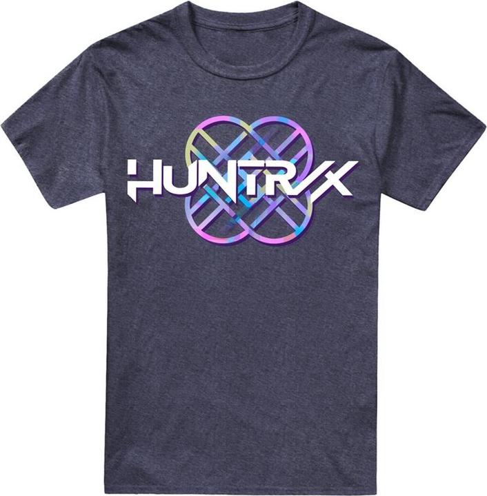Produktbild K-Pop Demon Hunters HuntrX TShirt Logo meliert (XXL)