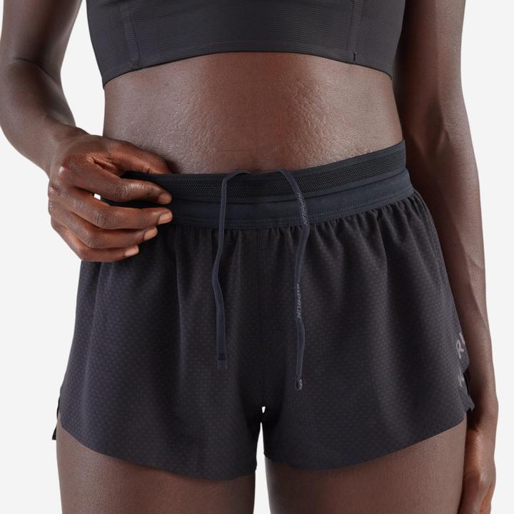 Actual product image Kiprun Laufshorts Trailrunning Damen leicht - Run 900 Light schwarz (L)
