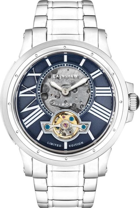 Thomas Earnshaw ES-8243-22 Comet Open Heart Skeleton 42mm (Analogue wristwatch, 42 mm)