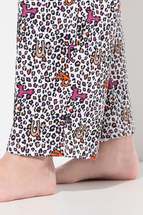 Produktbild TruYou Pyjama, Leomuster, V-Ausschnitt, Halbarm (50, 52)