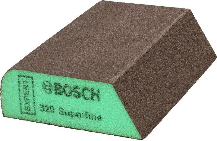 Actual product image DIY EXPERT Sanding Sponge Combi Block, 69 x 97 x 26 mm, F: Green (Super Fine)
