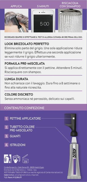 Actual product image Just For Men T45 Touch Of Grey (T-45)