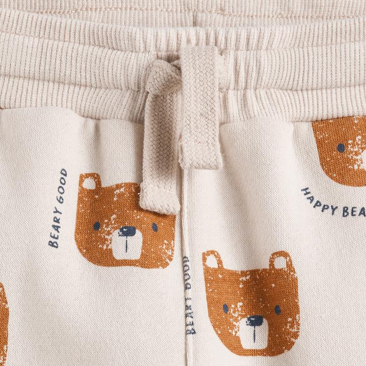 Produktbild La Redoute Collections 2er-Pack 2-teilige Sets aus Sweatware mit Bär