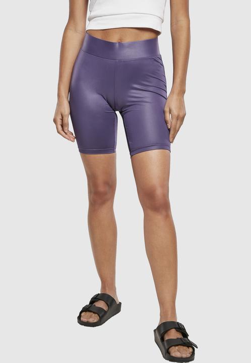 Image du produit Urban Classics Ladies Imitation Leather Cycle Shorts (M)