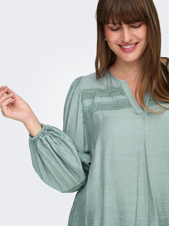 Immagine prodotto Only Vestibilità regolare Scollo a V con maniche a palloncino Top Top (44)