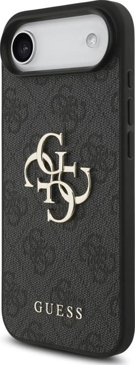 Produktbild Guess PU 4G Metal Logo Case für Apple iPhone 17 Air - black (Apple iPhone 17 Pro)