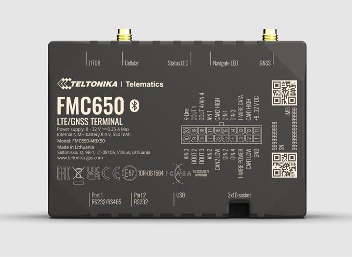 Produktbild Teltonika Professionelles LTE/GNSS/BLE-Terminal