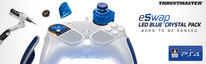 Produktbild Thrustmaster eSwap X Led Blue Crystal Pack (Xbox Series X, Xbox One S, PC)