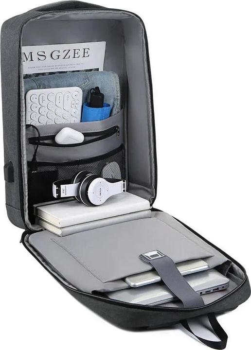 Actual product image Only-Bags.Store Ein Business-Rucksack mit zwei Schultern und Passwort, eine grosse, geräumige Computertasche gegen