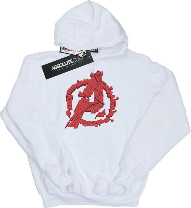 Image du produit - Sweat à capuche AVENGERS ENDGAME SHATTERED LOGO - Homme (M)