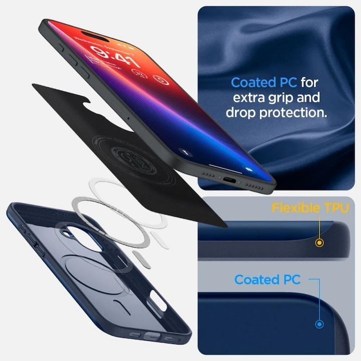 Produktbild Spigen Thin Fit (MagFit) (Apple iPhone 16)