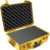 Actual product image Peli Plastic case 1500, yellow (18.78 l)