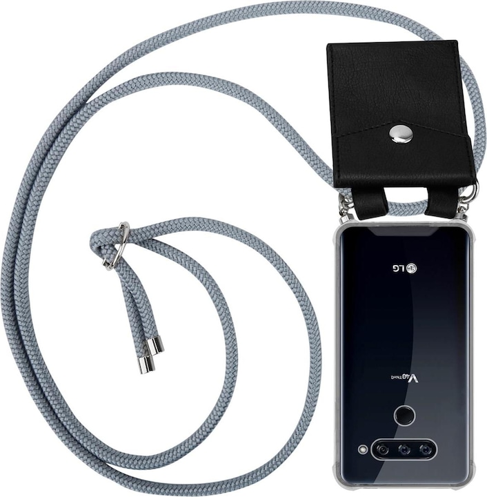 Produktbild Cadorabo TPU Handy Kette SILBER Cover