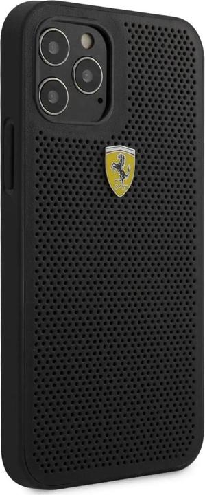 Actual product image Ferrari Hard Cover On Track Perforated (Apple iPhone 12, Apple iPhone 12 Pro)