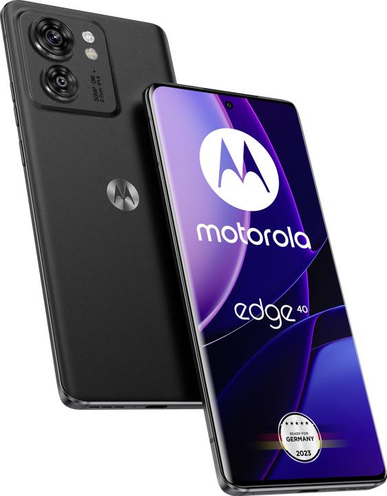Produktbild Motorola Edge 40 (256 GB, Eclipse Black, 6.55", SIM + eSIM, 5G)