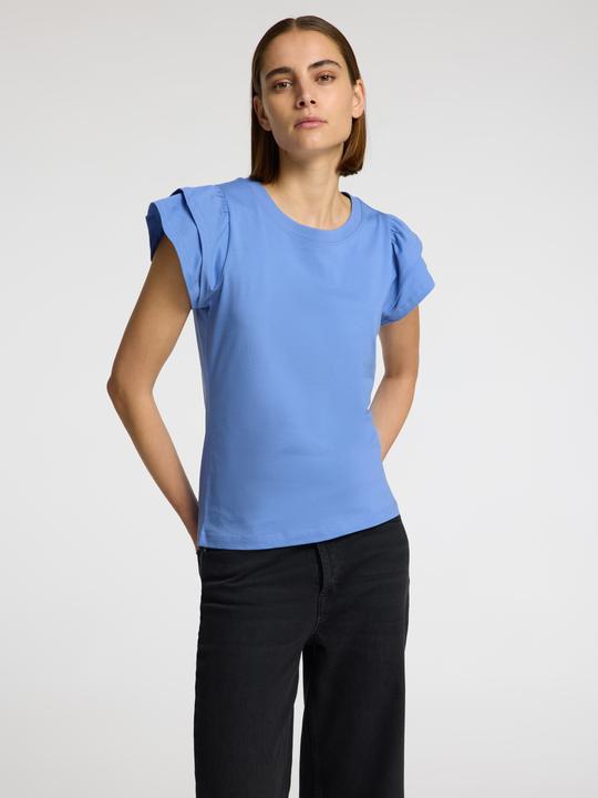 Image du produit Selected Kurzarm Oberteil mit Rüschen (M)