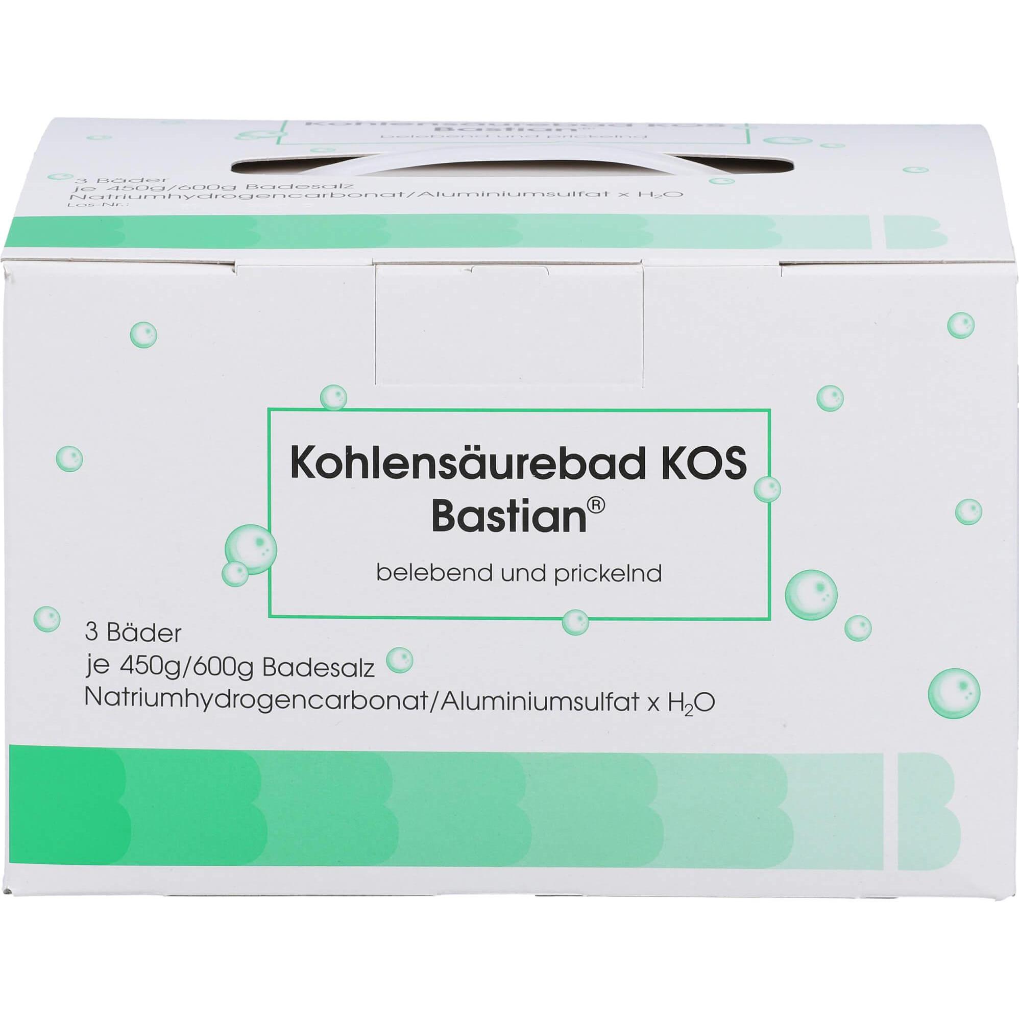 Bastian, Badezusatz, Kohlensäurbad KOS, 3 St BAD