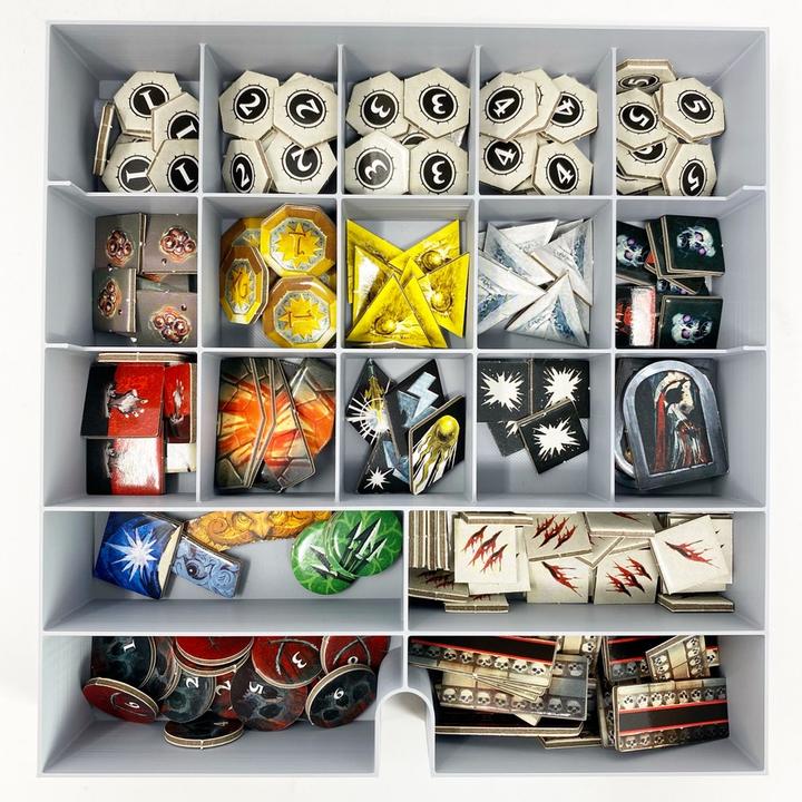 Image du produit Feldherr ORG054 - Kit mousse + organiseur pour Warhammer Quest : La Cité Maudite - Boîte de jeu de plateau