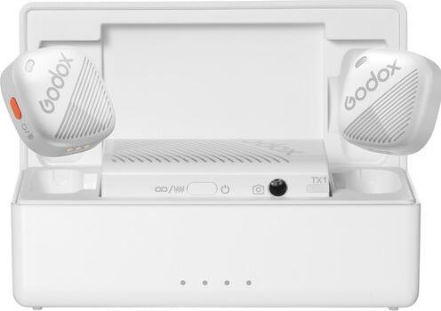 Actual product image Godox Cube C Kit2 White 2.4GHz Wireless Microphone System