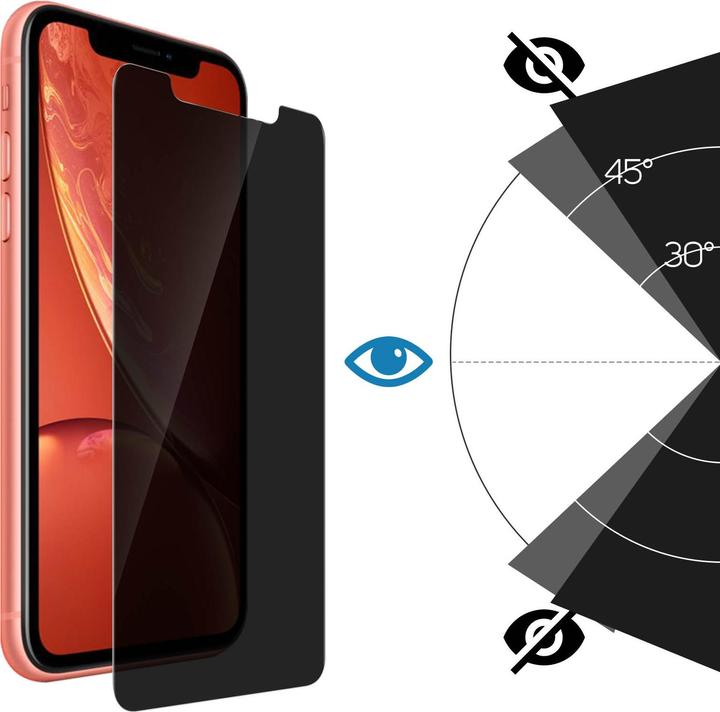 Produktbild Avizar Privacy Bilschirmschutz aus Glas (3 Stück, Apple iPhone 11)