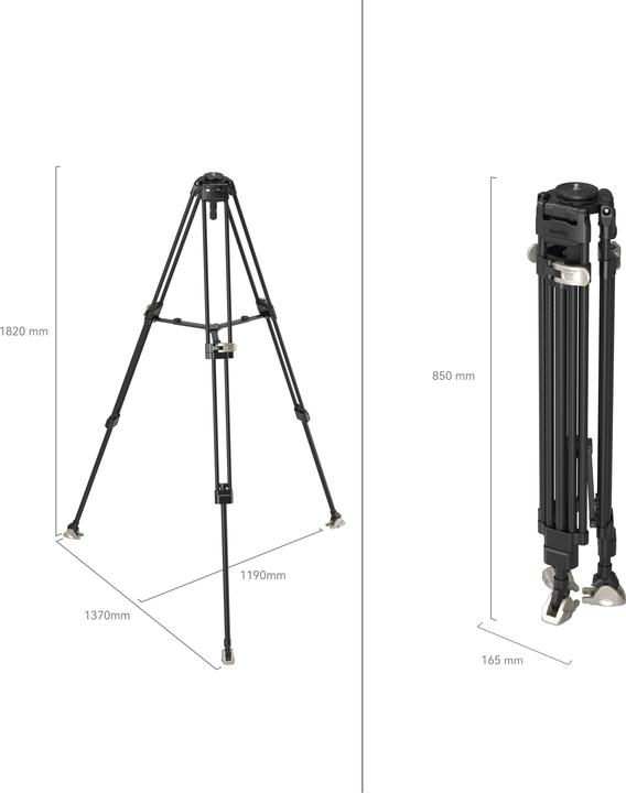 Actual product image SmallRig Tripod FreeBlazer (Carbon, Metal, Plastic)