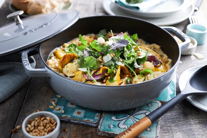 Actual product image Staub Multifunction roaster (Casserole + stew pot, Cast iron, 28 x 9.60 cm)