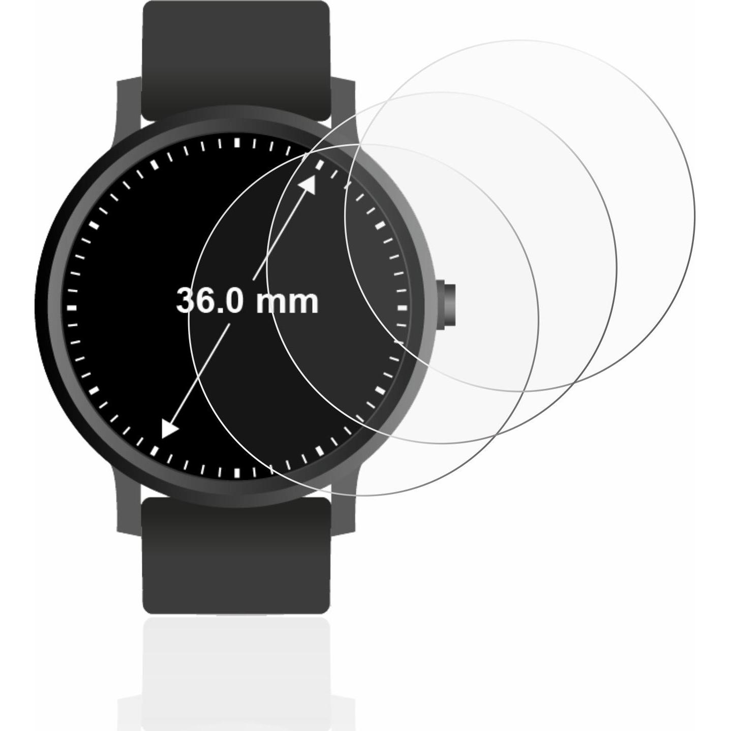 Thumbnail - BROTECT Schutzfolie Displayschutz Klar, Smartwatch Schutzfolie, Transparent