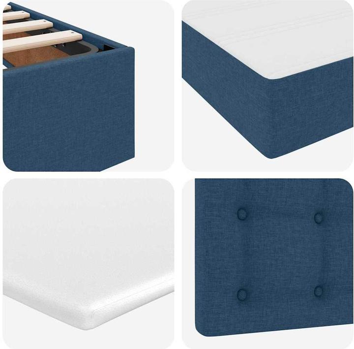 Produktbild vidaXL Bettmatratze mit Stauraum (Schaumstoffkern, 200 x 200 cm)