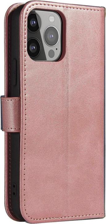 Image du produit Hurtel Back panel cover Magnet Case with Flip for Samsung Galaxy S25 Edge - Pink (Samsung Galaxy S25 Edge)
