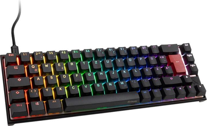 Actual product image Ducky Mecha Pro SF Gaming Keyboard, Cherry MX-Red (DE, Cable)