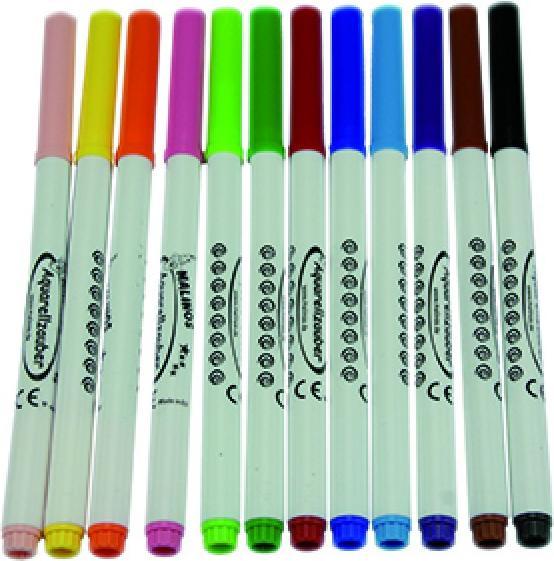 Actual product image Malinos 300033 Highlighter Multicoloured 12 piece(s) (12 x)