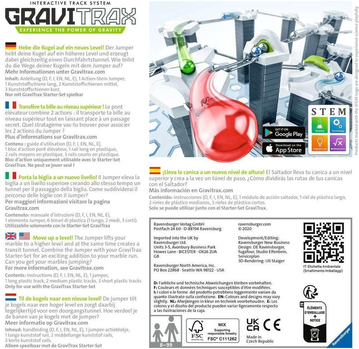 Produktbild Ravensburger GraviTrax Erweiterungsset - Jumper