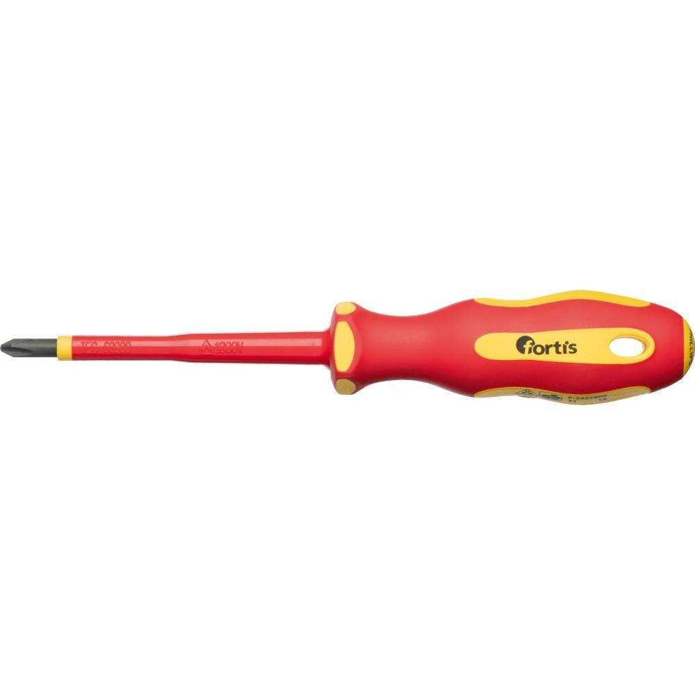 Magni, Schraubenzieher, Unbekannt – VDE-Schraubendreher PH2 x 100 mm FORTIS (Kreuzschlitz)