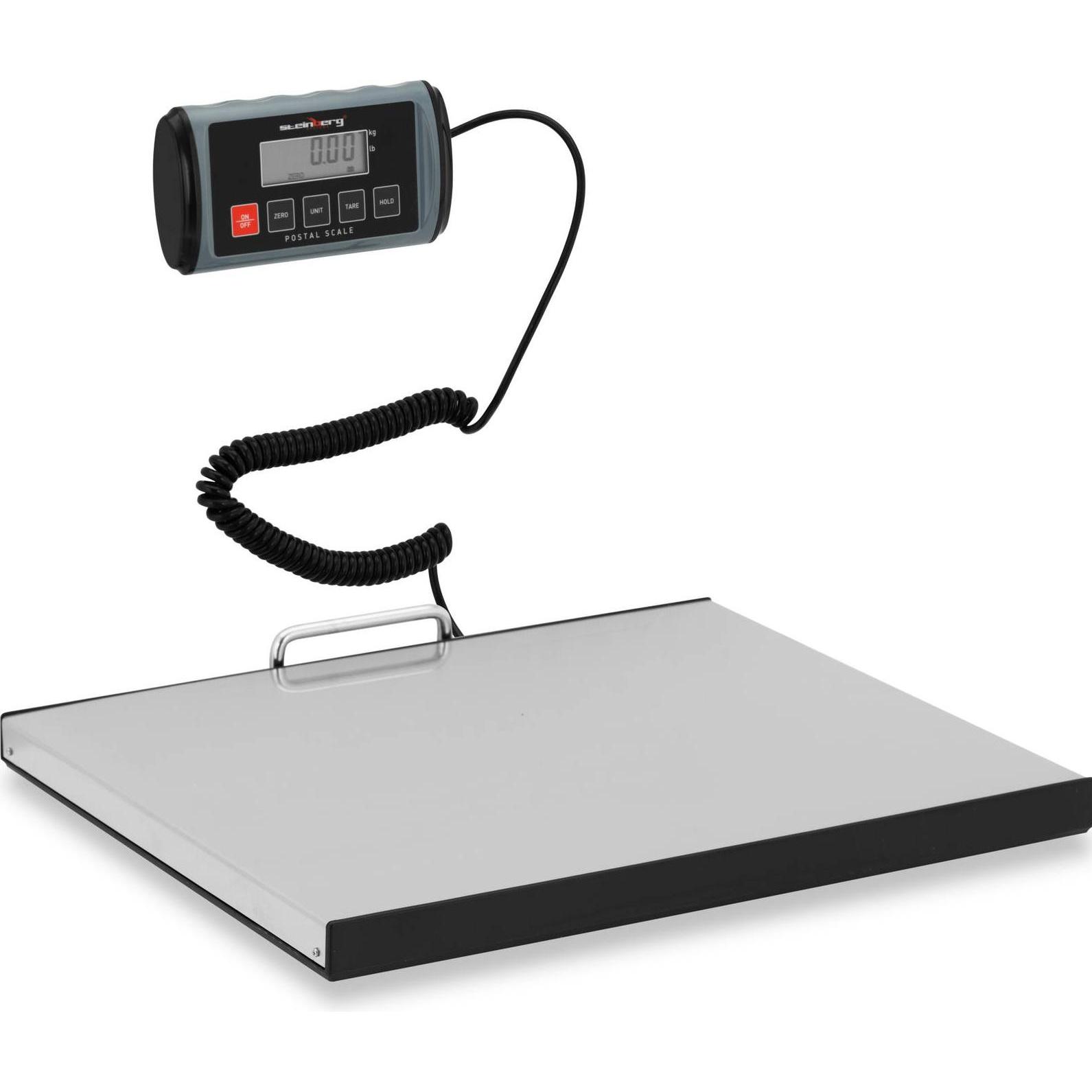 Thumbnail - Steinberg, Feinwaage, Paketwaage digital Industriewaage Bodenwaage Versandwaage LCD 100 kg / 0,05 kg