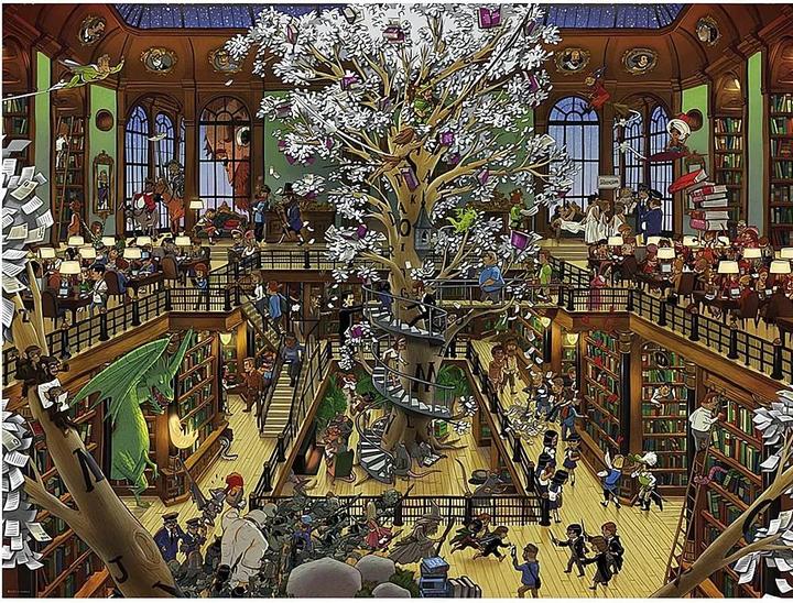 Produktbild Heye Library Triangular (1500 Teile)