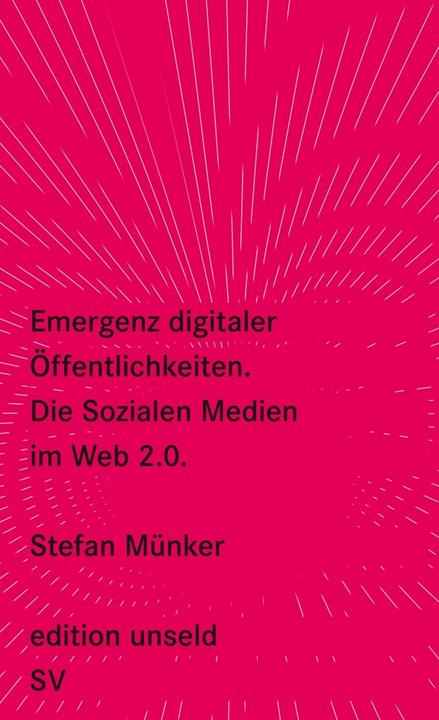 Produktbild Emergenz digitaler Öffentlichkeiten (Deutsch, Stefan Münker, 2009)