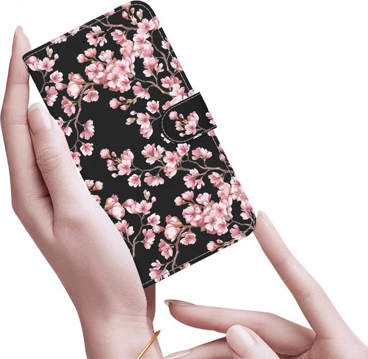 Produktbild Cover-Discount Google Pixel 9a - Tasche Hülle mit Blüten Motiv (Google Pixel 9a)