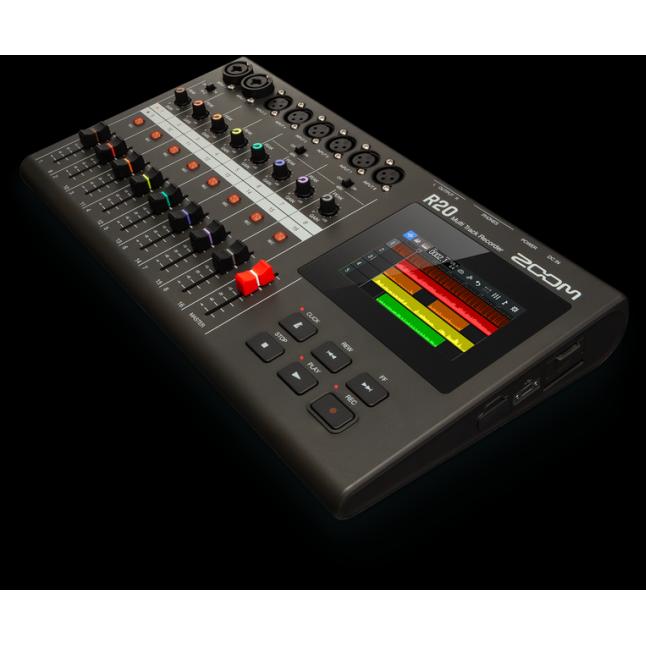 Zoom R20 (Studio- und Livemixer), Mischpult
