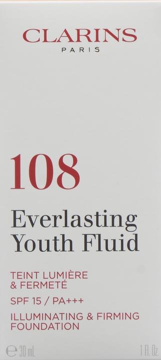 Image du produit Clarins Fluide jeunesse Everlasting - Sand 108 (108 Sable)