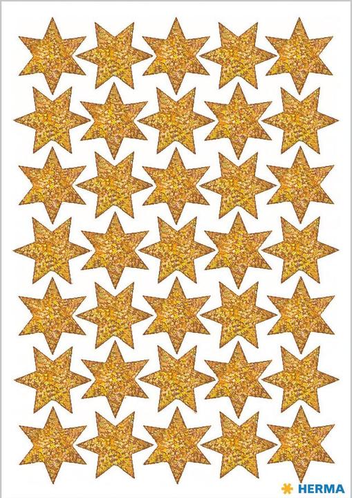 Actual product image HERMA Sticker stars