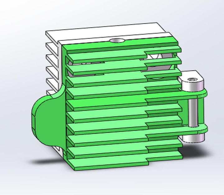 FlashForge Ad5x Heating Sink (Replacement parts)
